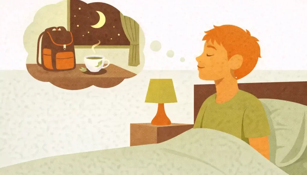 🎧 Installe un état de calme profond pour bien dormir avant le jour J